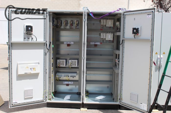 GLEAVI Caja De Protección Eléctrica Para Exteriores Con Cerradura De